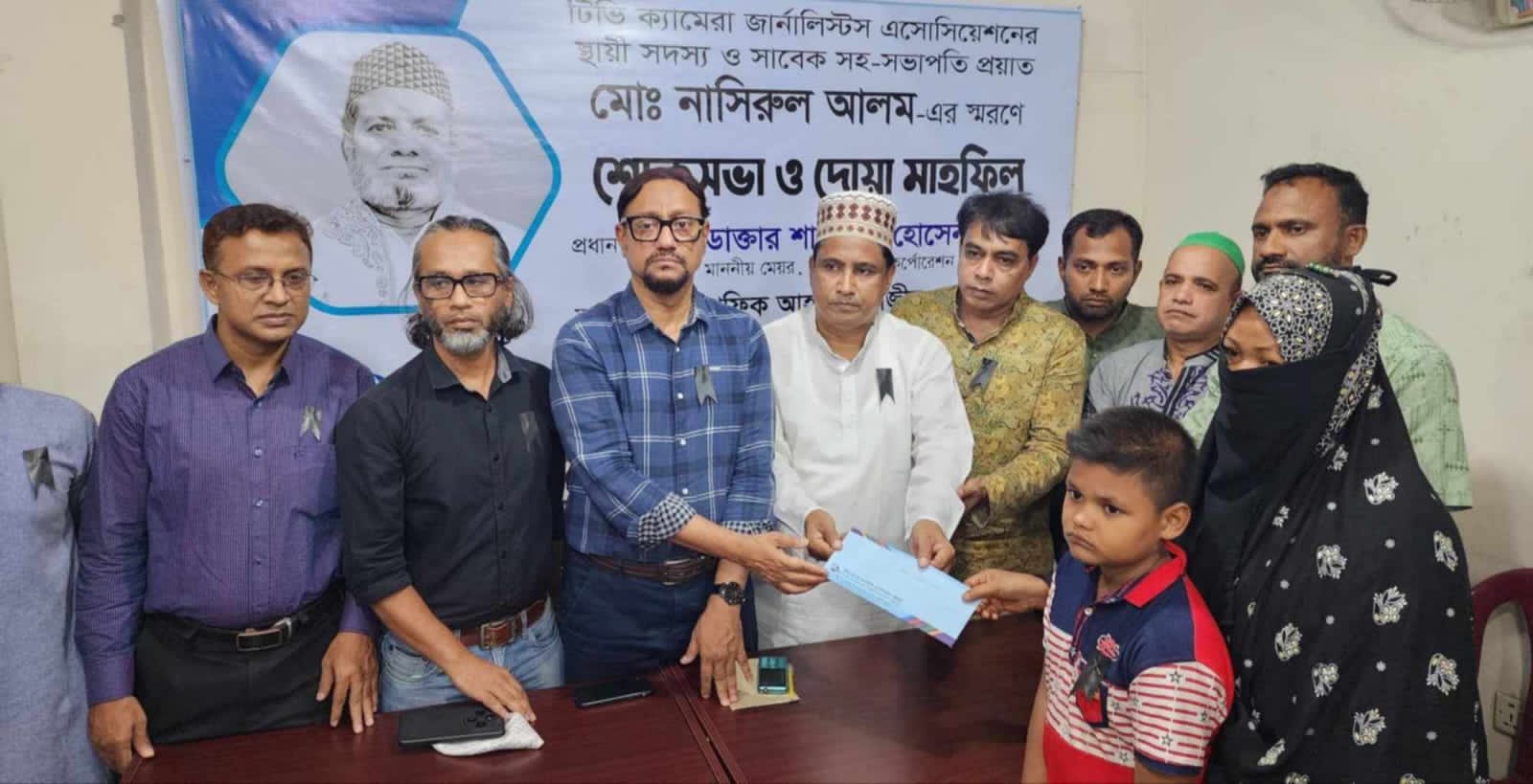 নাসির ছিলেন একজন নীতিবান সাংবাদিক ও আদর্শের বাতিঘর : সিটি মেয়র ডাঃ শাহাদাত হোসেন